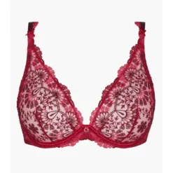 AubadeSoutien-gorge plongeant armatures - Rouge- ART OF INK