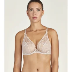 AubadeSoutien-gorge plongeant armatures nude- FLEUR DE TATTOO