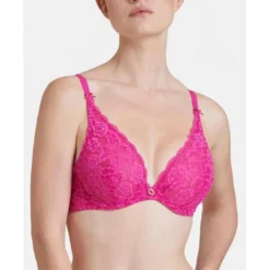 AubadeSoutien-gorge plongeant armatures Rose - ROSESSENCE