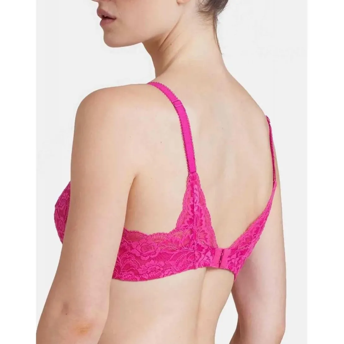 AubadeSoutien-gorge plongeant armatures Rose - ROSESSENCE