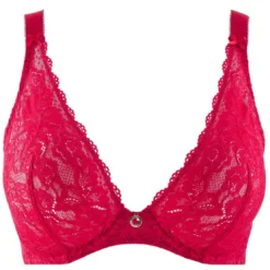 AubadeSoutien-gorge plongeant confort armatures rouge- Rosessence