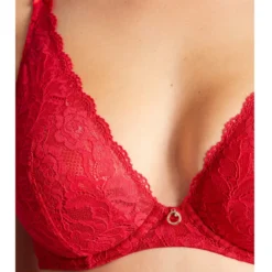 AubadeSoutien-gorge plongeant confort armatures rouge- Rosessence