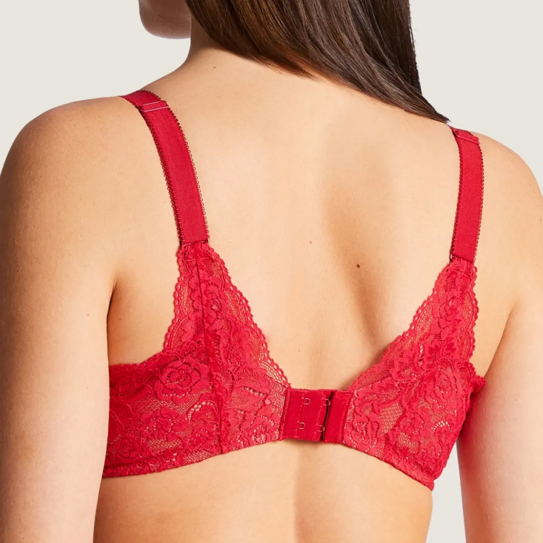AubadeSoutien-gorge plongeant confort armatures rouge- Rosessence