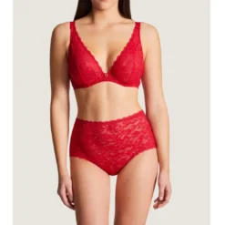 AubadeSoutien-gorge plongeant confort armatures rouge- Rosessence