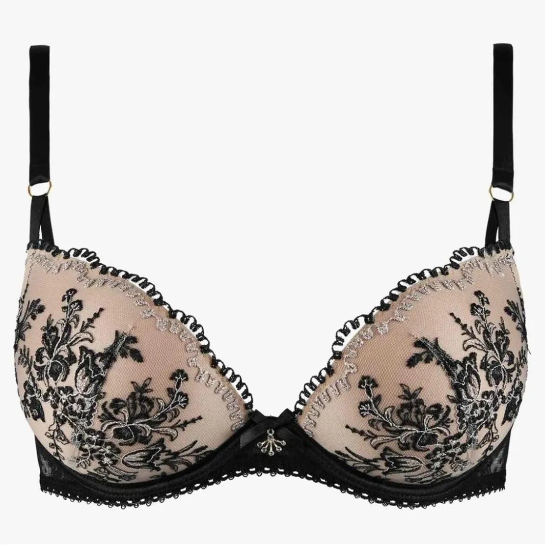 AubadeSoutien-gorge plongeant armatures Noir- TRESOR INFINI