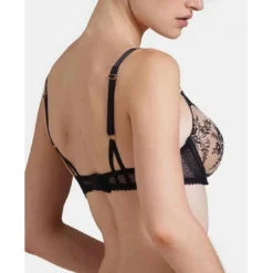 AubadeSoutien-gorge plongeant armatures Noir- TRESOR INFINI