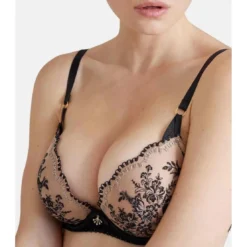 AubadeSoutien-gorge plongeant armatures Noir- TRESOR INFINI