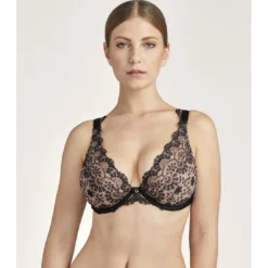 AubadeSoutien-gorge plongeant armatures - Noir- ART OF INK