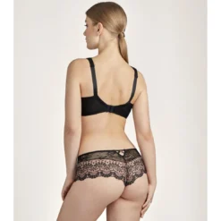 AubadeSoutien-gorge plongeant armatures - Noir- ART OF INK