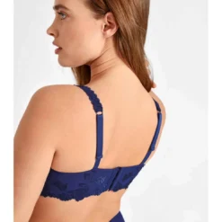 AubadeSoutien-gorge Plongeant Armatures bleu- SOFTESSENCE