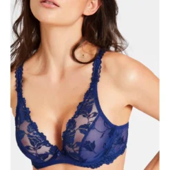 AubadeSoutien-gorge Plongeant Armatures bleu- SOFTESSENCE