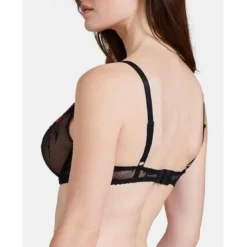 AubadeSoutien-gorge plongeant armatures Rouge- A FLEUR DE TOI