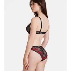 AubadeSoutien-gorge plongeant armatures Rouge- A FLEUR DE TOI