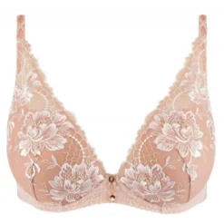 AubadeSoutien-gorge plongeant armatures Beige- MELODIE D'ETE