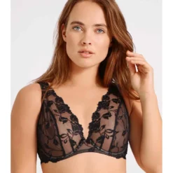 AubadeSoutien-gorge plongeant armatures Noir - Aubade- SOFTESSENCE