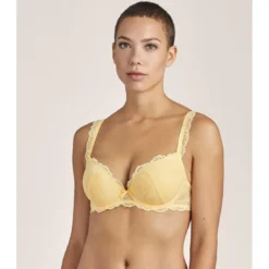 AubadeSoutien-gorge plongeant armatures jaune - DANSE DES SENS