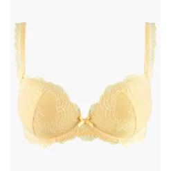 AubadeSoutien-gorge plongeant armatures jaune - DANSE DES SENS