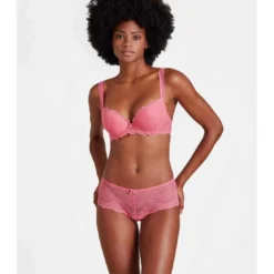 AubadeSoutien-gorge plongeant armatures Rose- DANSE DES SENS