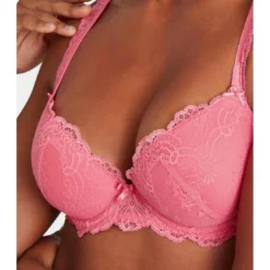 AubadeSoutien-gorge plongeant armatures Rose- DANSE DES SENS