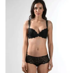 AubadeSoutien-gorge plunge noir- Femme Sensuelle