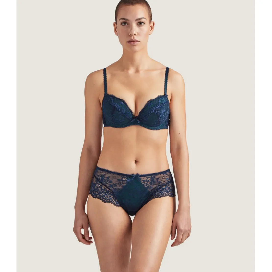 AubadeSoutien-gorge push-up armatures - Vert- COURBES DIVINES