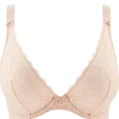 AubadeSoutien-gorge triangle plongeant armatures nude- Rosessence