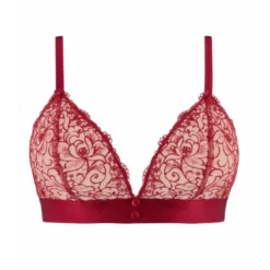 AubadeSoutien-gorge triangle sans armatures - Rouge- MISS KARL