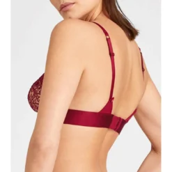 AubadeSoutien-gorge triangle sans armatures - Rouge- MISS KARL
