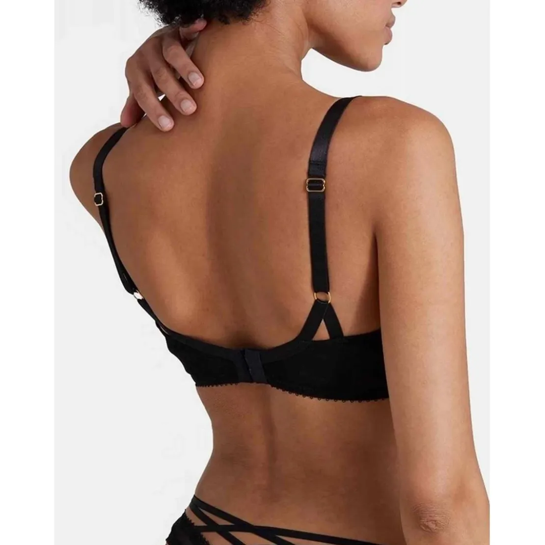 AubadeSoutien-gorge triangle armatures Noir- TRESOR INFINI