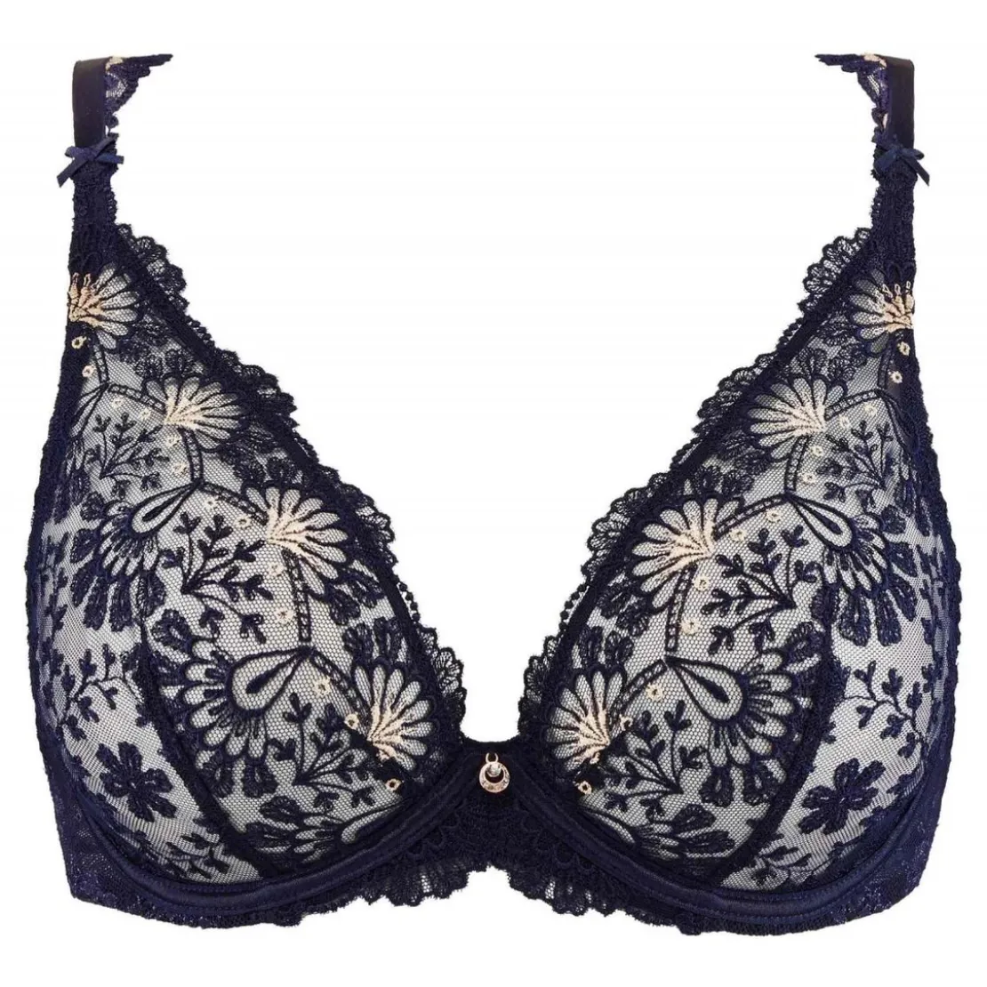 AubadeSoutien-gorge Triangle Armatures - Bleu ART OF INK - Aubade- ART OF INK