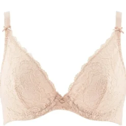 AubadeSoutien-gorge triangle plongeant armatures nude- Rosessence