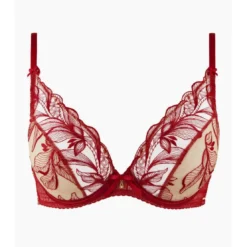 AubadeSoutien-gorge Triangle Plongeant Armature Aubade rouge- FLEUR DE TATTOO