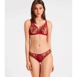 AubadeSoutien-gorge Triangle Plongeant Armature Aubade rouge- FLEUR DE TATTOO