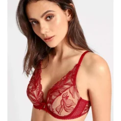 AubadeSoutien-gorge Triangle Plongeant Armature Aubade rouge- FLEUR DE TATTOO