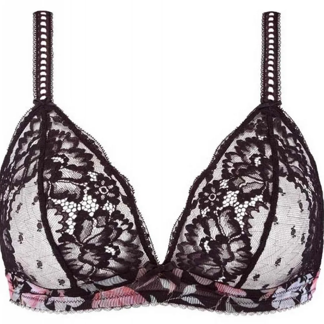 AubadeSoutien-gorge triangle sans armatures Noir- MAGIC GARDEN