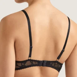 AubadeSoutien-gorge triangle plongeant armatures gris- ENCRE DE CHINE