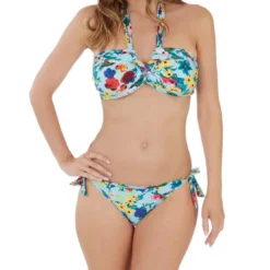 Audelle SwimSlip de bain noué - Bleu