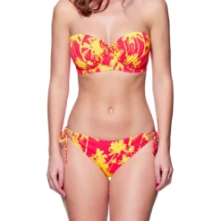 Audelle SwimSlip de bain noué - Rouge