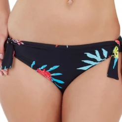 Audelle SwimSlip de bain noué taille basse - Noir