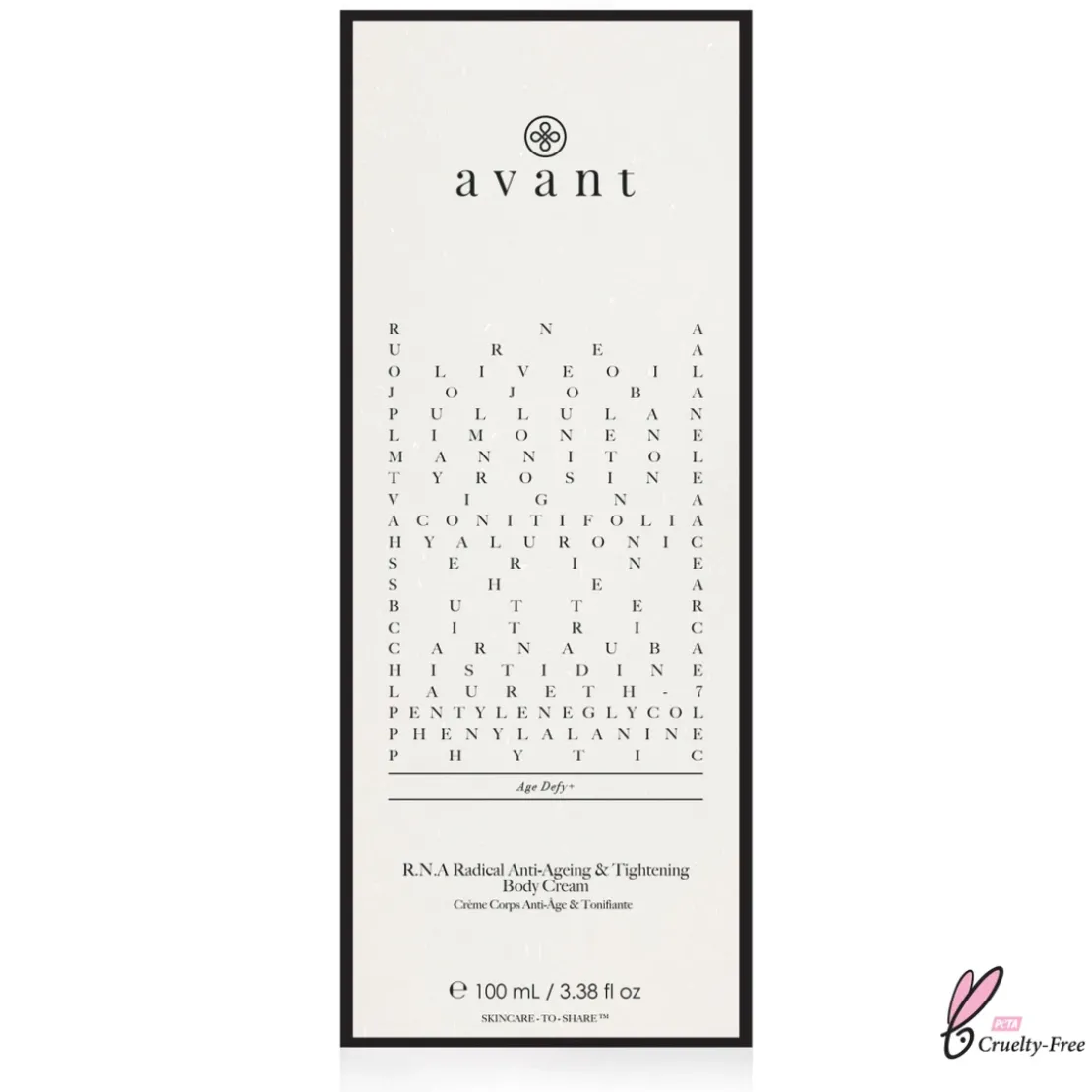 Avant SkincareCrème Corps Anti-âge & Tonifiante100 ml