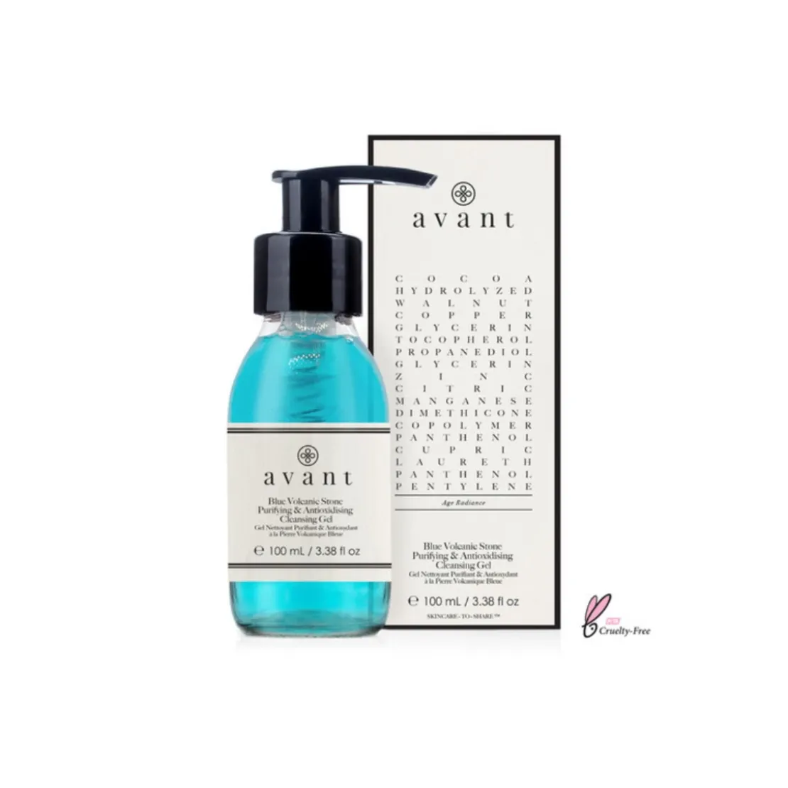 Avant SkincareGel Nettoyant Purifiant & Antioxydant à la Pierre Volcanique Bleue - Avant Skincare100 ml