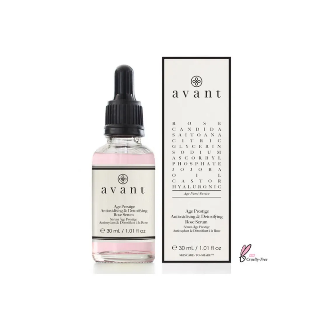Avant SkincareSérum âge Prestige Antioxydant & Détoxifiant à la Rose30 ml