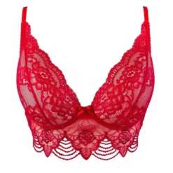 Axami lingerieSemi-corset - Rouge à dentelle Axami lingerie