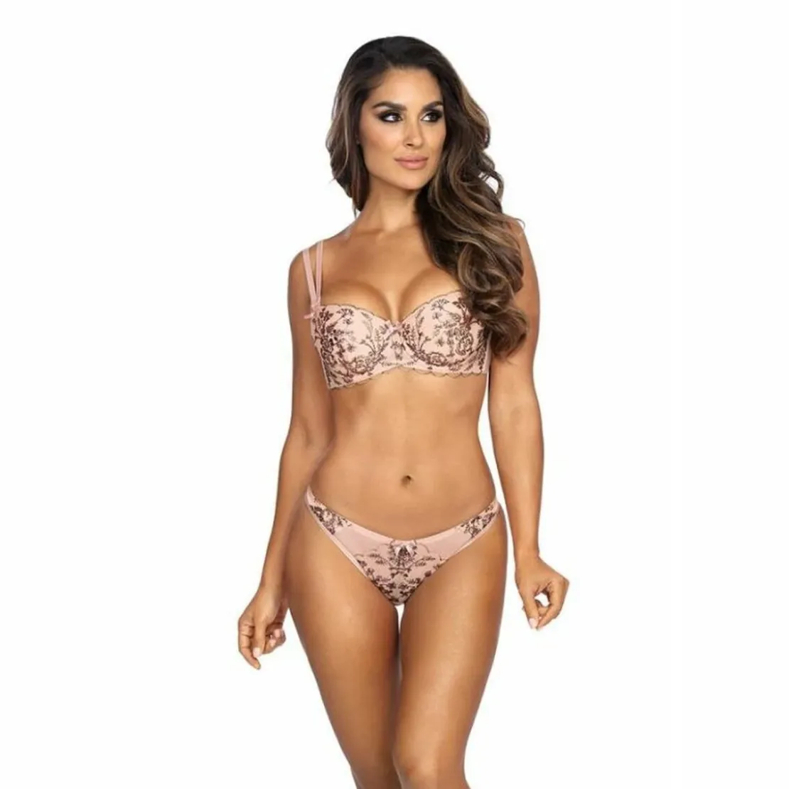 Axami lingerieSoutien-gorge emboitant - Rose Axami lingerie en coton