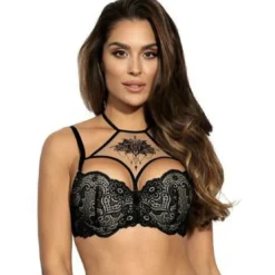 Axami lingerieSoutien-gorge push-up armatures à motif Noir Axami - SEDUCTIVE WOMAN