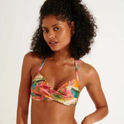 Banana MoonHaut de maillot de bain rose cuivre- KAMUNIBA