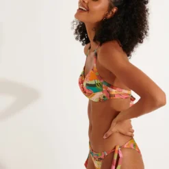 Banana MoonHaut de maillot de bain rose cuivre- KAMUNIBA