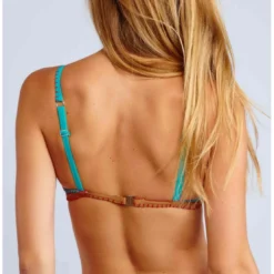 Banana MoonHaut de Maillot de Bain Triangle Sans Armatures - Bleu Banana Moon- TEKNICOLO