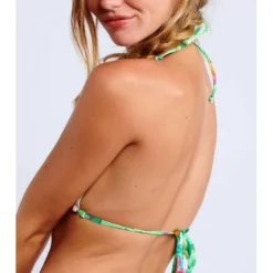 Banana MoonHaut de Maillot de Bain Triangle Sans Armatures - Vert Banana Moon- SUNLEAF