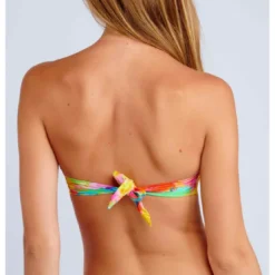 Banana MoonHaut de maillot de bain bandeau sans armatures multicolore Banana Moon- SUNFUZZ